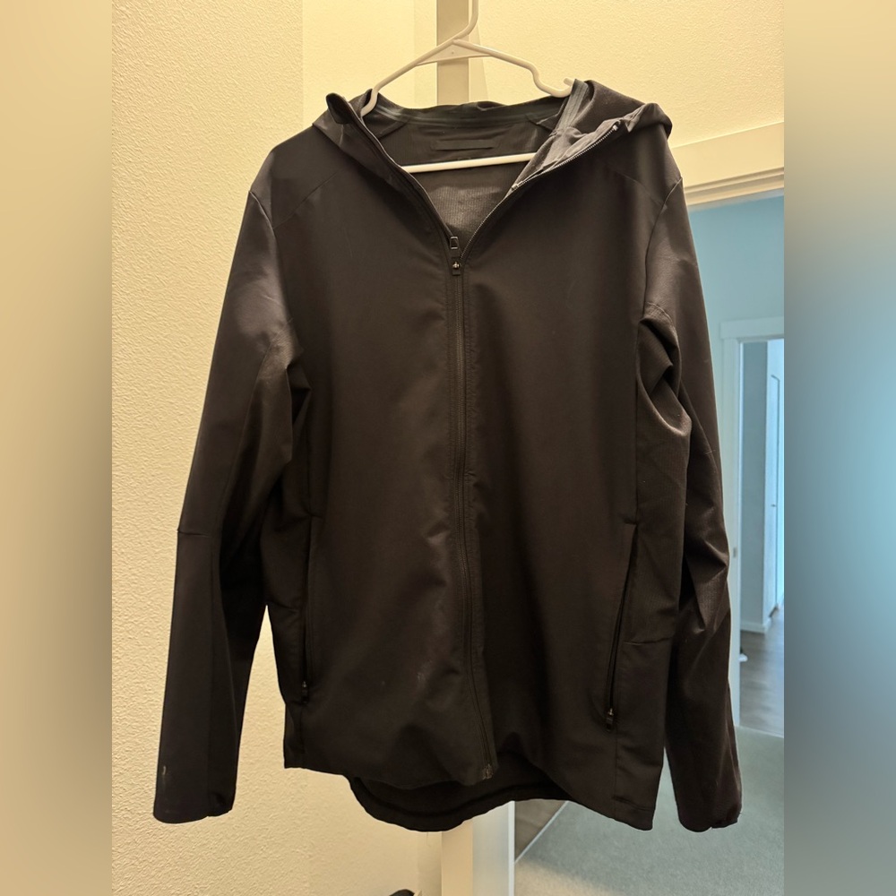 Men's Black Lululemon Running Jacket